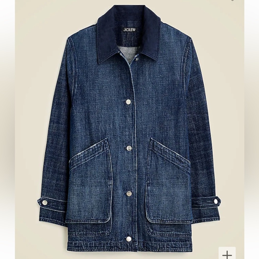 J. Crew Denim Barn Jacket | NWT